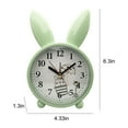 thumbnail image 3 of Kugisaki Analog Alarm Clock with Nightlight Unique Cute Shape Modern Electronic Clock for Bedroom Home，Ideal Gift, 3 of 6