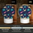 thumbnail image 3 of Honeii Cartoon Dinosaur Print Acrylic LED Night Lamp,Round Touch-Control Night Light with 3 Lighting Modes,for Bedrooms, Living Rooms, and Gifting, 3 of 5