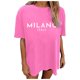 thumbnail image 1 of Camiseta básica para mujer: camiseta de manga corta suave y cómoda, prenda transpirable para el día a día., 1 of 5