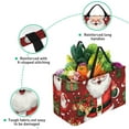 thumbnail image 3 of Santa Claus Premium Oxford Cloth Picnic Basket - Reusable, Foldable, Large Capacity Storage Box, Ideal Storage Bin or Shopping Basket for Outdoor Adventures, 3 of 7