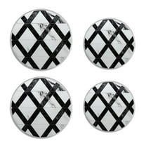 Decorative Stove Burner Covers 4 Pcs Decorative Electric Stove Burner Covers 8Inch And 10Inch ,Dog on Black beautiful