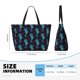 thumbnail image 4 of Fotbe Blue Seahorse Bolsa de Viaje para Playa - Resistente al Agua, Bolsa Tote de Gran Capacidad y Ligera con 7 Bolsillos para Mujeres y Hombres, 4 of 7