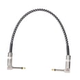 thumbnail image 3 of Cable de conexión para guitarra, ángulo recto, resistente y estable, repuesto para pedales de efectos de guitarra, cables de audio para instrumentos,, 3 of 6