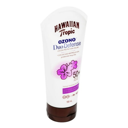 HAWAIIAN TROPIC OZONO LOCI?N PROTECTORA DUO DEFENSE
