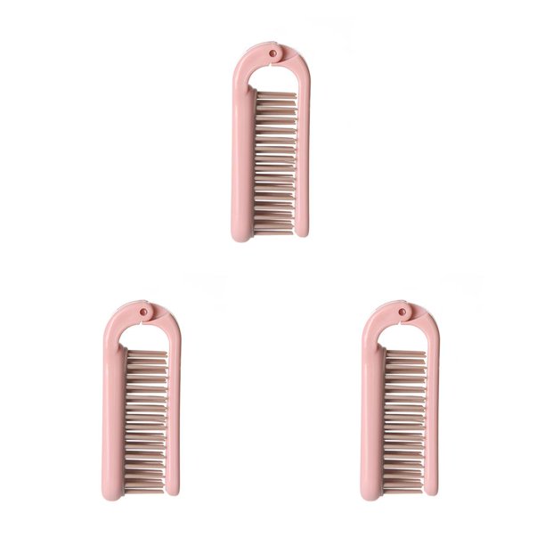Soidarity Women Men Household Foldable Design Hair Portable Soft Camping Brushes Haircutting Brush Hairstyling Hairdressing Tooth Type1 NO1
