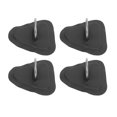 thumbnail image 2 of 4 Pcs D Ring Patch Stainless Steel D Ring Pad for Inflatable Boat Surfboard Dinghy Paddle Board Black, 2 of 9
