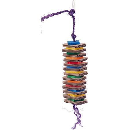 Zoo-Max Slice Shred-X Bird Toy Medium 12"L x 3"W
