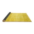 thumbnail image 2 of Ahgly Company Indoor Rectangle Abstract Yellow Contemporary Area Rugs, 8' x 10', 2 of 4