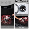 thumbnail image 4 of KUIFORTI Rose Skull SUV Trunk Mat Cargo Mat Rear Trunk Line Practical Auto Interior Accessories Durable Suitable for Most Car Models 29" x 39", 4 of 7
