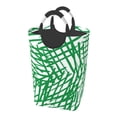 thumbnail image 2 of YFYANG 50L Foldable Laundry Hamper, Waterproof Oxford Fabric Green Watercolor Lines Texture Laundry Bag Laundry Baskets, 2 of 6