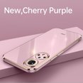 thumbnail image 3 of For Honor 50 Case Soft TPU Case For Honor 50 Anti-fingerprint Camera Protection Cover Cherry Purple For Honor 50, 3 of 6