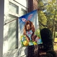 thumbnail image 3 of Sussex Spaniel Easter Egg Hunt House Flag 28 in x 40 in, 3 of 7