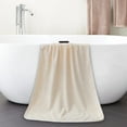 thumbnail image 1 of Fiudx Toalla de Terciopelo Coral, Toalla de Baño de Vellón Ultrasuave, Gorro para Secar El Cabello Muy Absorbente, Toalla de Playa Que No Suelta Pelusa, Ideal para Uso Doméstico, Playa o Actividades, 1 of 4