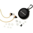 thumbnail image 5 of Symphonized ALN Premium Genuine Wood in-Ear Noise-isolating Headphones, Earbuds, Earphones with Mic (Orange Stripe), 5 of 5