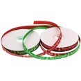 thumbnail image 5 of 2 Rolls 50 Yards 3/8" Wide Christmas Ribbon for Gifts Package Wrapping, Hair Bow Clip Accessory Making, Holiday Christmas Grosgrain Ribbon Set, Winter Season Festival DIY Crafts Decor (Red+Green), 5 of 10