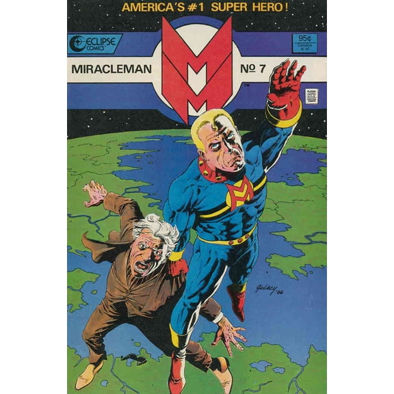 Miracleman #7 VF ; Eclipse Comic Book