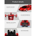 thumbnail image 4 of Coche De Control Remoto 2 En 1, Coche Robot De Deformación, Juego De Juguetes Educativos Para Niños, Coche De Carreras Eléctrico Con Control Remoto seitruly EL018120-03, 4 of 5