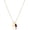 01.Jan-Red Garnet D, variant on Initial Birthstone Necklace for Women 14K Gold Plated Dainty Tag Cubic Zirconia Birthstone Pendant Necklace,Letter A-Z,January-December,Birthday Christmas Jewelry Gift[x7963]