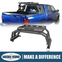 Hooke Road Fit 2009-2018 Dodge Ram 1500 Roll Bar Cage Bed Rack Luggage Basket