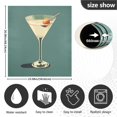 thumbnail image 5 of Yayeee Magnetic Dishwasher Cover for The Front Decoration Home Kitchen Machine Sticker Protector, Beige Martini, 5 of 6
