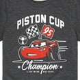 thumbnail image 3 of Cars - Piston Cup Champion McQueen - Youth Boys Short Sleeve Graphic T-Shirt, 3 of 5