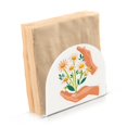 thumbnail image 2 of Daisy Flowers Hands Napkin Holder for Table Clear Napkin Stand Paper Holder Acrylic Organizer Dispenser Napkins for Dinner Kitchen Restaurant Room, 2 of 8