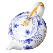 Tea Pots for Loose Drinking Supply Heat Resistant Teaware Set Vintage Exquisite Porcelain Household Travel