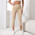thumbnail image 5 of HKYNLAG 3D Metabolic Booster Leggings, 3D Compression Leggings, High Waist Tummy Control Resistance Band Legging Beige XXL, 5 of 5