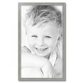 thumbnail image 2 of ArtToFrames 22" x 38" Classic Silver Picture Frame, 22x38 inch Silver Wood Poster Frame (WOM-4926), 2 of 7