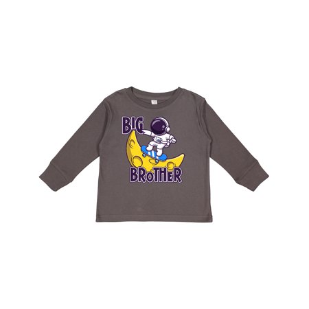 

Inktastic Big Brother Astronaut Boys Long Sleeve Toddler T-Shirt
