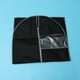 thumbnail image 5 of Funda protectora para ropa con ventana transparente, organizador de ropa (negro, 60 x 110 cm), 5 of 7
