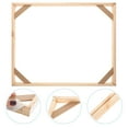 thumbnail image 4 of 1 Ensemble Cadre Photo Moderne Minimaliste Bricolage Combinaison Cadre Photo en Bois Massif, 4 of 6