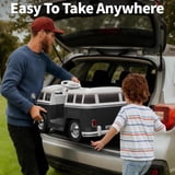 Toy Riding Bus Volkswagen Licensed 12V/6V Kids Electric Ride-On Bus - LED Headlights ...