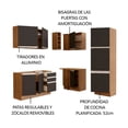 thumbnail image 4 of Cocina Integral Completa Modular Madesa Glamy 329cm MN 01, 4 of 5