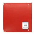 thumbnail image 2 of We R Classic Leather D-Ring Album 8.5"X11"-Real Red, 2 of 4