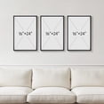 thumbnail image 3 of Neutral Singg Wall Art for Living Room, 3 Piece Modern Canvas Prints Paintings Artwork for Walls-Tan Beige Brown Minimalist Pictures for Living Room Hallway Bedroom Wall Decor, 3 of 6