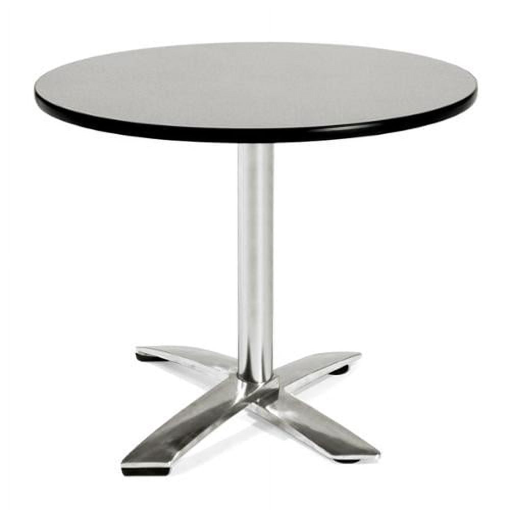 OFM 36" Round Folding Table in Cherry