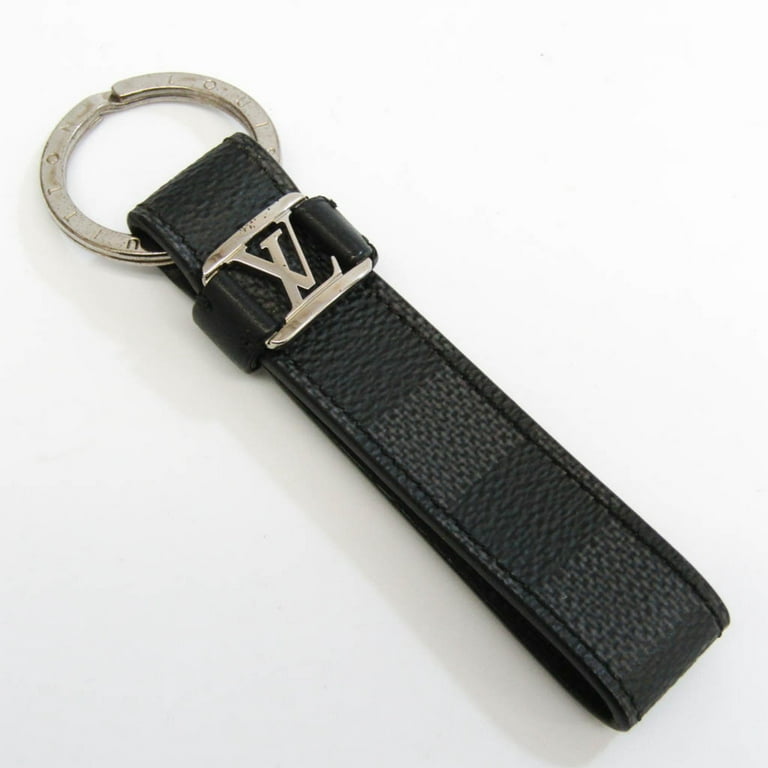 Louis Vuitton LV Dragonne Key Holder Graphite Calf