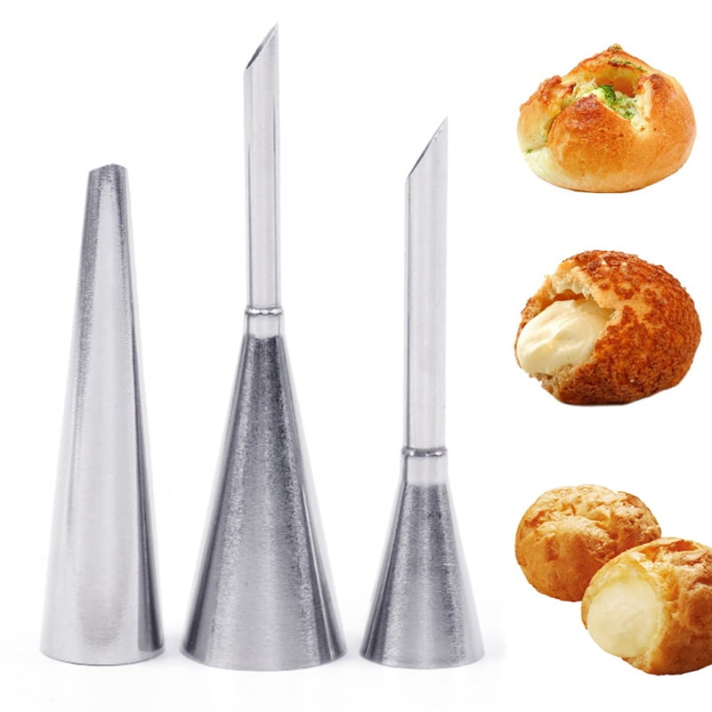 Stainless Steel Icing Piping Nozzles Cake Cookies Cream Puff Nozzle Pastry Tips 