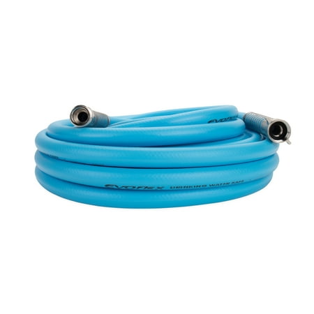 Camco EvoFlex 50-Foot Camper/RV Drinking Water Hose | Lead-Free, BPA-Free, or Phthalate-Free, Blue (22793)