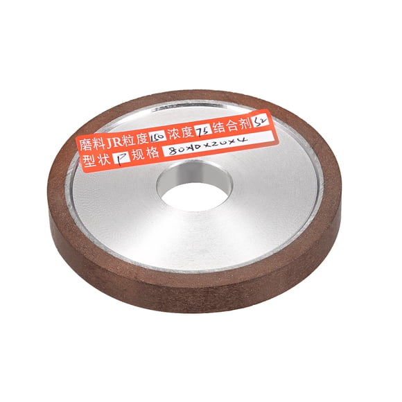 Unique Bargains 3.15-Inch Diamond Grinding Wheels Resin Bonded Flat Abrasive Wheel for Carbide Metal 150 Grits 75%