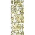thumbnail image 2 of Safavieh Dip Dye Lilibeth Distressed Runner Rug, Ivory/Light Green, 2'3" x 6', 2 of 8