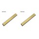 thumbnail image 1 of Inteprter Afilador de herramientas de cocina, afeitadora de tijera, cortadora, herramienta de afilado, bloque de piedra de afilar de cocina, grano 120 oro malla 120 2piezas Inteprter CBP151078, 1 of 6