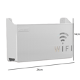 thumbnail image 2 of Wall Mounted Wireless Router Box Hollow Out Design Stable WiFi Storage Box For And Home Set Of 1, 2 of 3