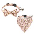 thumbnail image 1 of 2 Pack Collier Chat Détachable Nœud Papillon Marguerite Collier Floral Détachable, 1 of 5