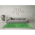 thumbnail image 3 of Ahgly Company Indoor Square Persian Emerald Green Traditional Area Rugs, 7' Square, 3 of 4