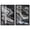 Black Frame, variant on Ethereal Blooms Duo Shadowbox Print Sage Gold Wall Art Set by Art Remedy, Black Frame, 16 x 24