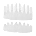 thumbnail image 4 of 20 piezas de insertos de repuesto con forma de corona de béisbol, protectores de fieltro versátiles, regalos Blanco S, 4 of 8