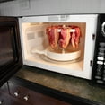 thumbnail image 4 of Microwave Bacon Cooker- Bacon Wizard Cooks 1LB of Bacon and Reduces Fat by 40%- Use for Easy Meal Prep- Crispier, Healthier, Quicker Bacon Every time- Grease Catcher Makes Clean Up Simple, 4 of 6