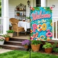 thumbnail image 4 of Welcome to the Pool Garden Flag Double Sided 12x18 Inch Spring Summer Outside Flag for Patio Lawn Swimming Pool Party Decoration, 4 of 6